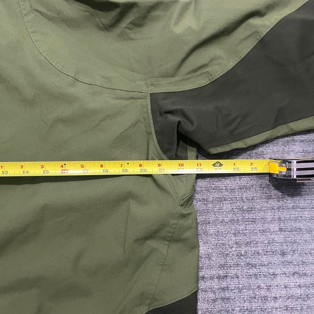Patagonia Men's Medium Vintage Powder Keg Green Coat Rain Windbreaker Jacket - Picture 7 of 8